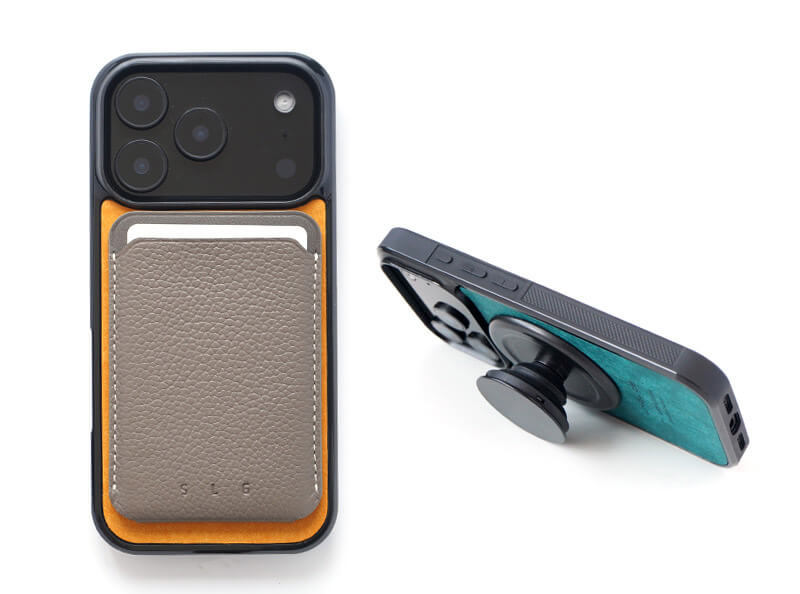 マグセーフ対応アクセサリーが使えて便利