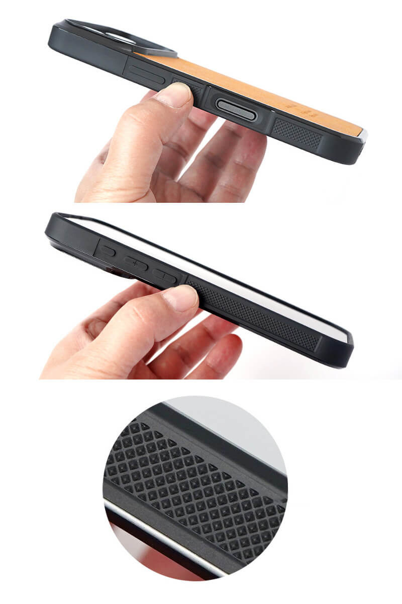 両サイドにグリップ加工