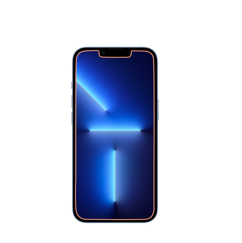 フィルム貼り付け範囲 iPhone13 mini Pro Max フィルム のぞき見防止フィルム