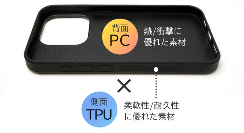 PC×TPU ハイブリッド素材