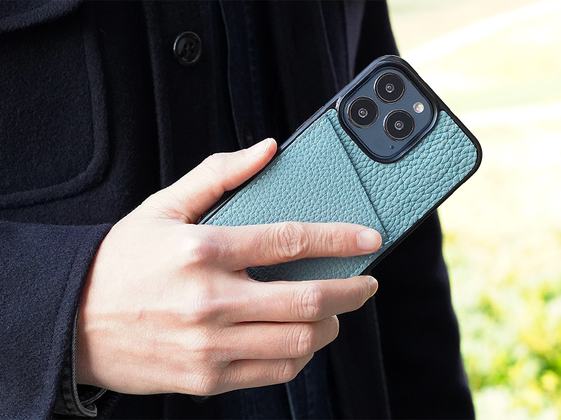 シュランケンカーフ 背面カバー ケース カードポケット付き