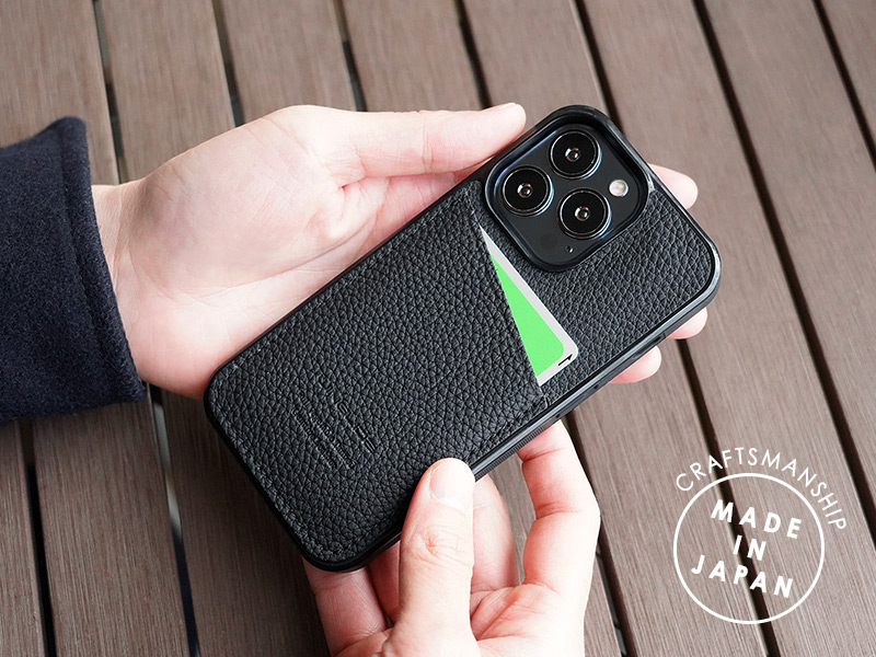 シュランケンカーフ 背面カバー ケース カードポケット付き