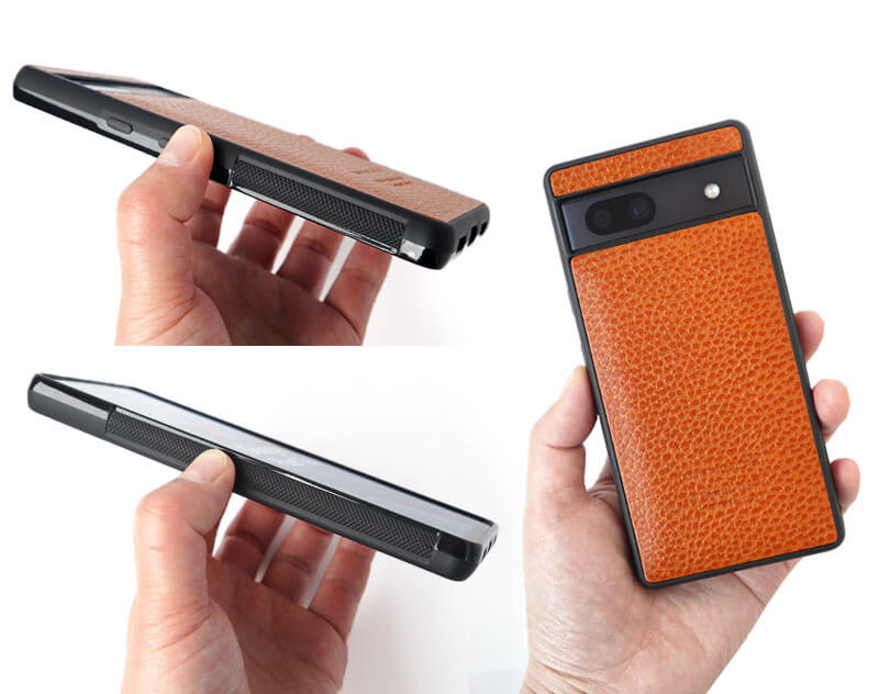 両サイドにグリップ加工