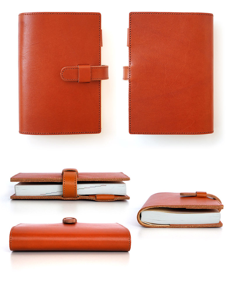 栃木レザー手帳カバー レッドブラウンがおすすめ