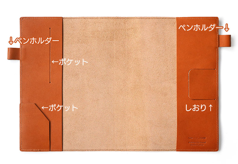 デザインと機能性を兼ね備えた手帳カバー