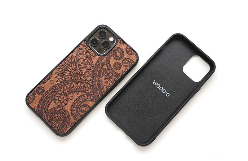 iPhoneを着脱しやすい素材