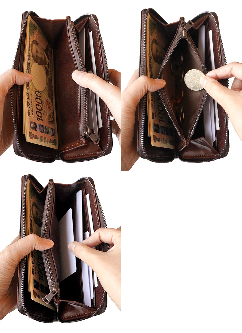 長財布としての機能面も充実