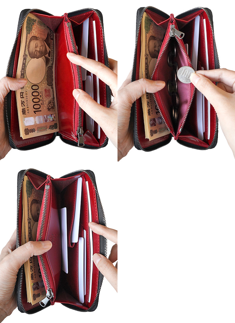 長財布としての機能面も充実