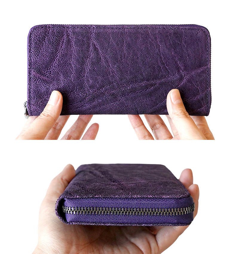 スリムでコンパクトな長財布