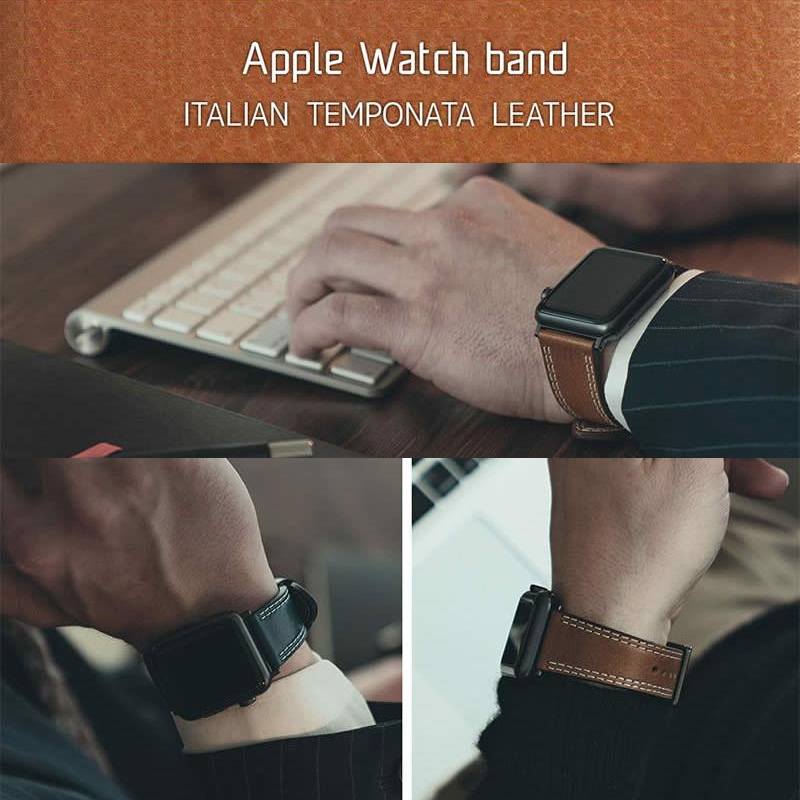 SLG Design エスエルジー デザイン タンポナータレザーのAppleWatchレザーバンドはこちら