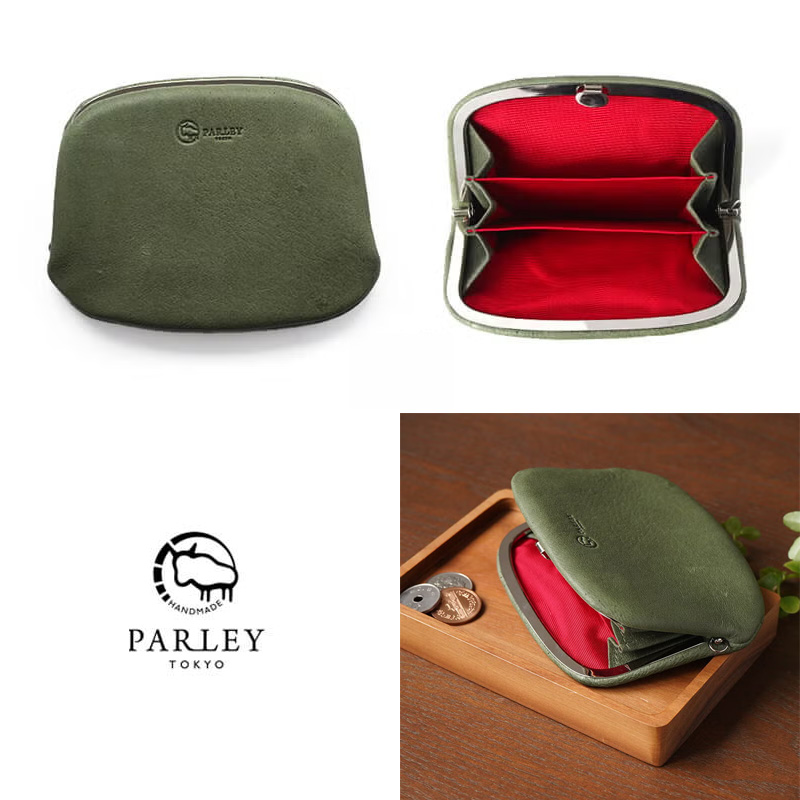 【鹿革】PARLEY 押し口財布 FE-70 パーリィー エルクレザー 日本製