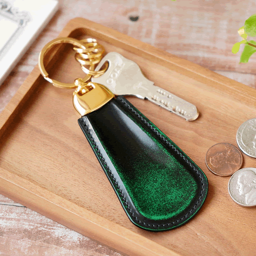 『PARLEY パーリィー クラシック』 本革 靴べら キーホルダー 靴ベラ