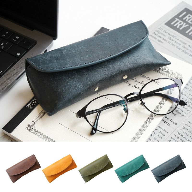 プエブロレザー メガネケース WINGLIDE 本革