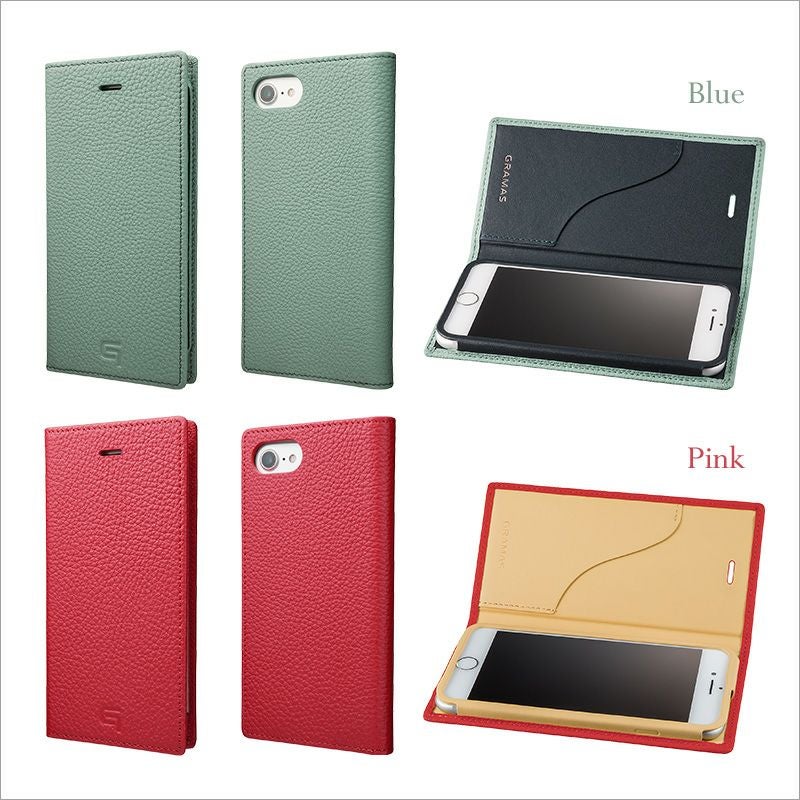GRAMAS Shrunken Calf Full Leather Case』 iPhone8 / iPhone7 本革