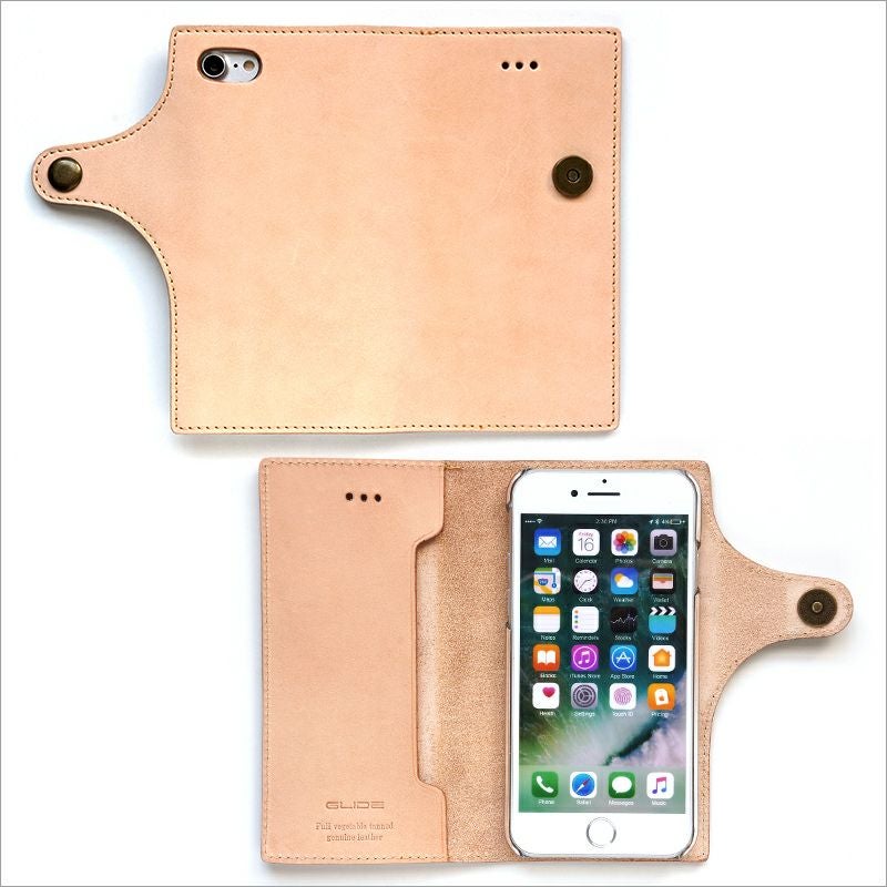 ヌメ革の経年変化が楽しめるiPhoneSE 第3世代・第2世代 / iPhone8