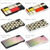 iPhone XS ケース / iPhone X ケース 天然貝 ハードケース  モンドリアン フラワー ミルキーウェイ モザイク アイフォン XS アイホン X