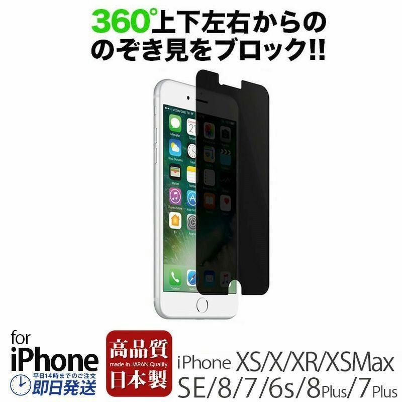360度のぞき見防止☆ブルーライトカット】上下左右 プライバシー 保護
