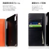 iPhone XS Max ケース 手帳 型 本革 ケース カーフ レザー アイフォン XS Max SLG Design エスエルジー デザイン