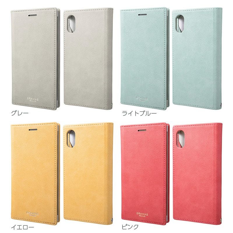 iPhone XS ケース / iPhone X ケース 手帳 型 ケース PU レザー アイフォン XS アイホン X