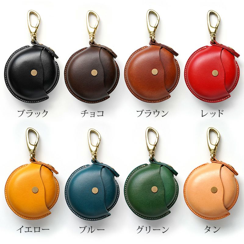 池之端銀革店 cramp イタリアンレザー 回転式 コインパース Cr-116