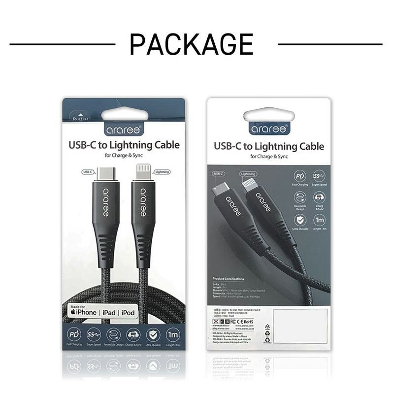 ライトニング ケーブル USB-C 急速充電 MacBook iPhone 同期