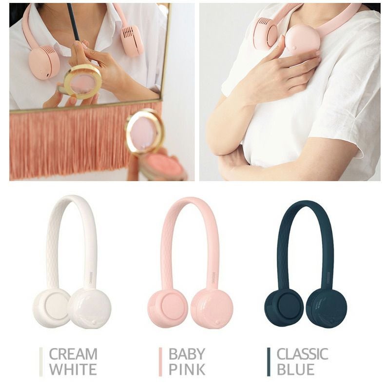 扇風機 usb 軽量 羽根なし 首掛け 扇風機 パワフル 小型 2020