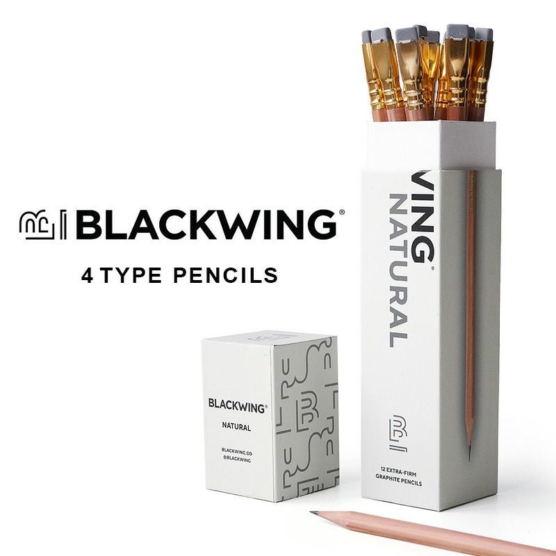 BLACKWING 鉛筆 1箱 12本入り MATTE / PEARL / 602 / NATURAL