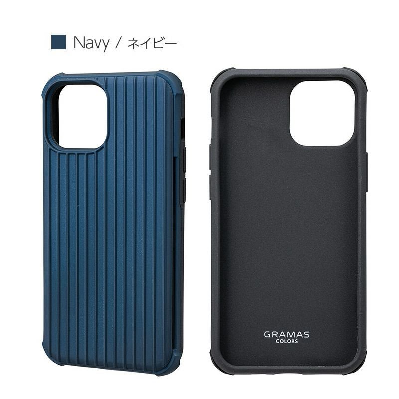 ネイビー iPhone13 mini Pro Max ケース 背面 カバー スマホケース 耐衝撃