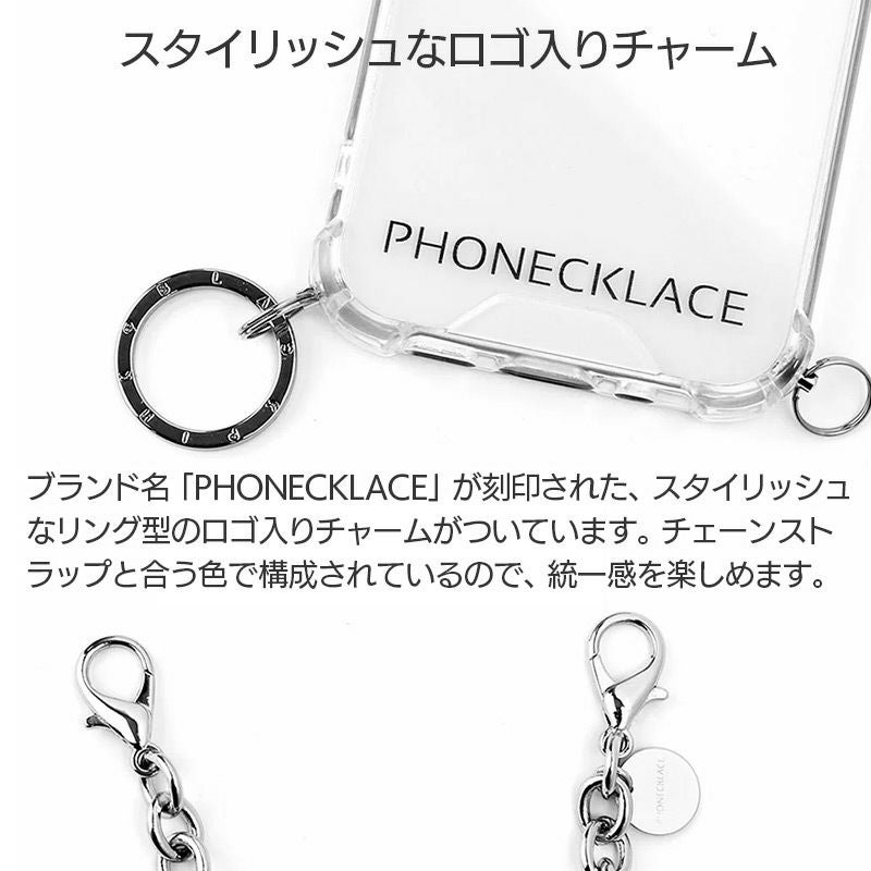 iPhone13 Pro ケース クリア 背面 カバー スマホケース ブランド チャーム