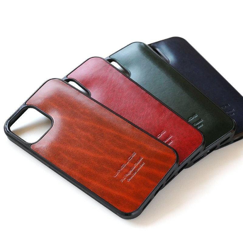 【ルガトーレザー】iPhoneケース 背面 本革 シェル WINGLIDE