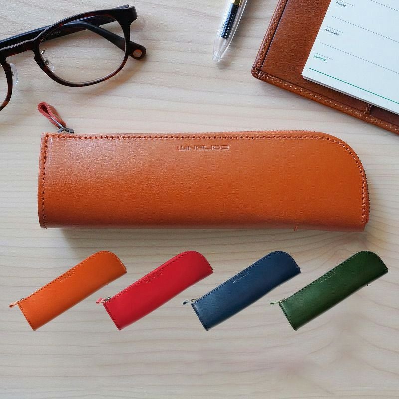 WINGLIDE ペンケース 本革 レザー 筆箱