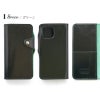 iPhone13 mini Pro Max ケース 手帳型 本革 スマホケース レザー