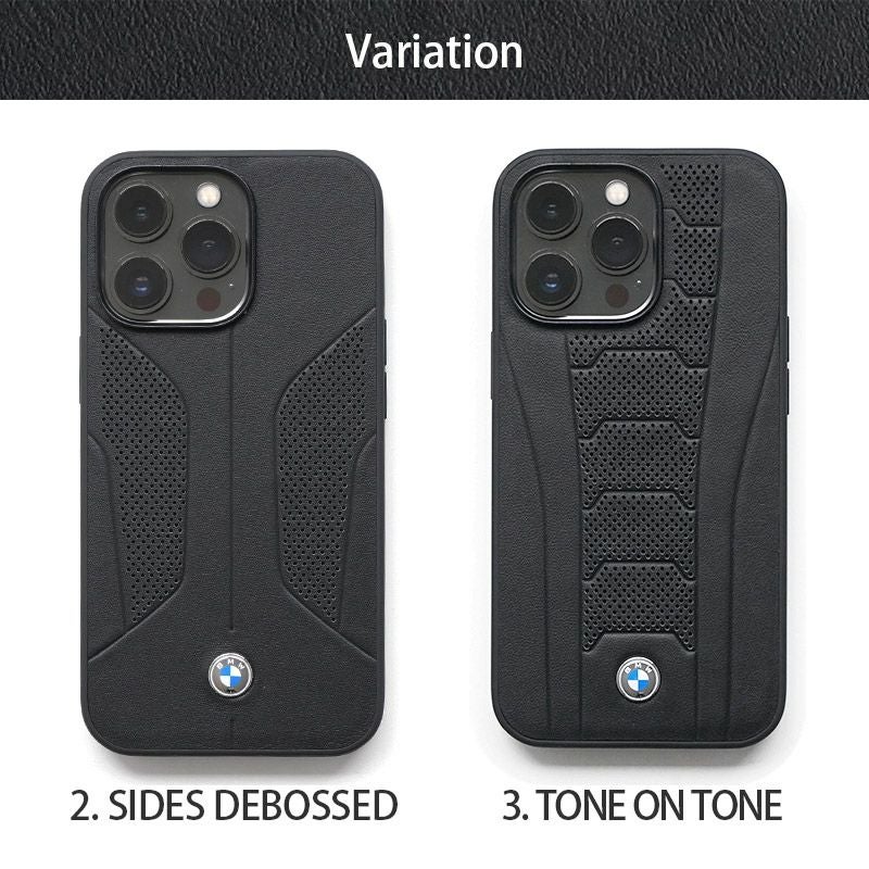 iPhone13Proにおすすめの本革 BMW レザーケースはこちら