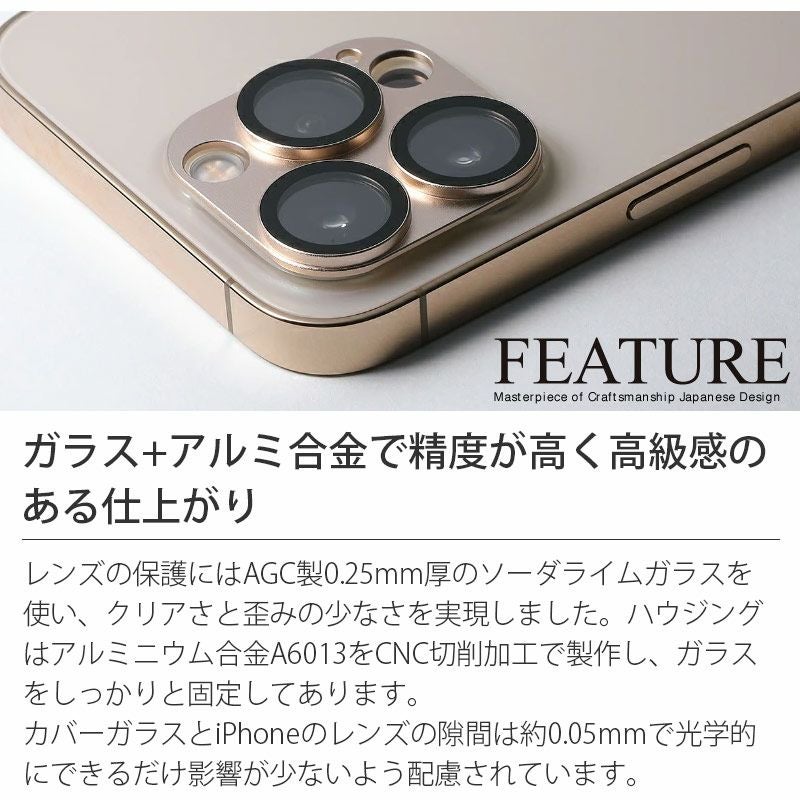 iPhone13Pro 13ProMax カメラ レンズ カバー 保護フィルム