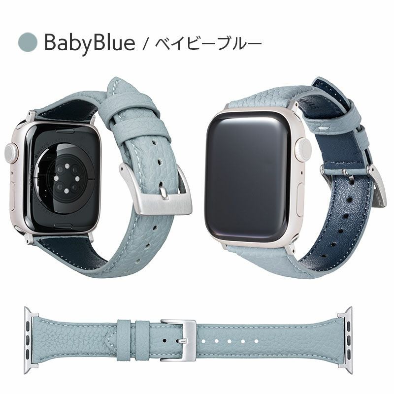 シュリンクレザー】シュランケンカーフApple Watch バンド 本革 49mm