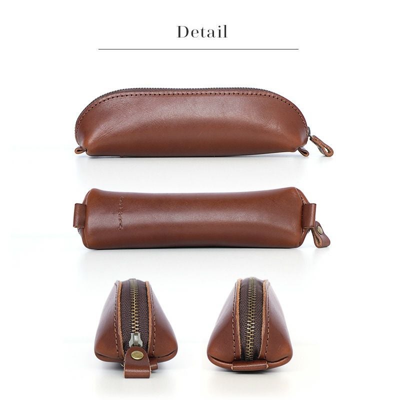 栃木レザー ペンケース 革 おしゃれ 筆箱 皮 シンプル