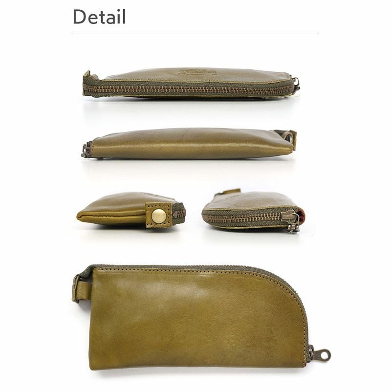 栃木レザー ペンケース 革 おしゃれ 筆箱 メンズ シンプル