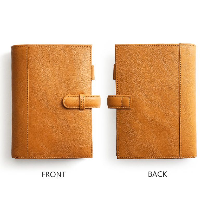 システム手帳 革 6穴  バイブルサイズ リフィル 革 本皮 レザー