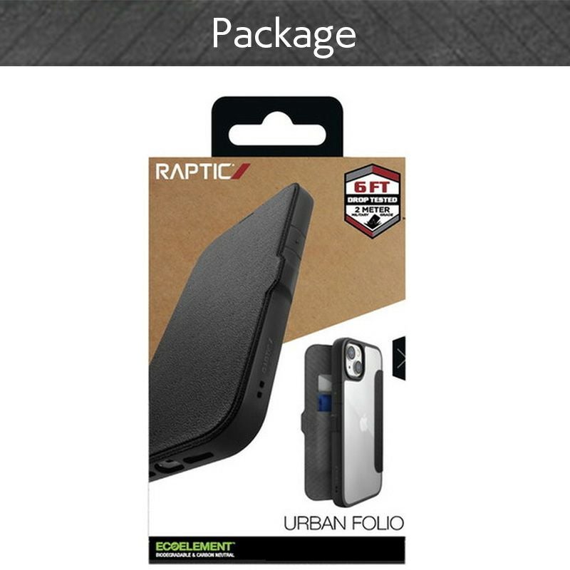 耐衝撃☆米軍MIL規格】手帳型 RAPTIC Urban Folio iPhone14