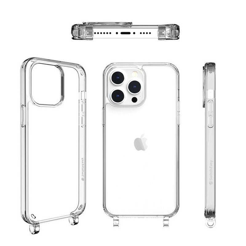 iPhone14 ProMax / iPhone 14 Max ケース ショルダー クリア スマホケース ストラップ