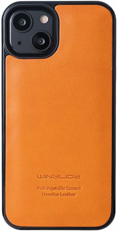 iPhone14Pro / iPhone14ProMax / iPhone14 / iPhone14Plus ケース ブランド 本革 スマホケース 栃木レザー キャメル