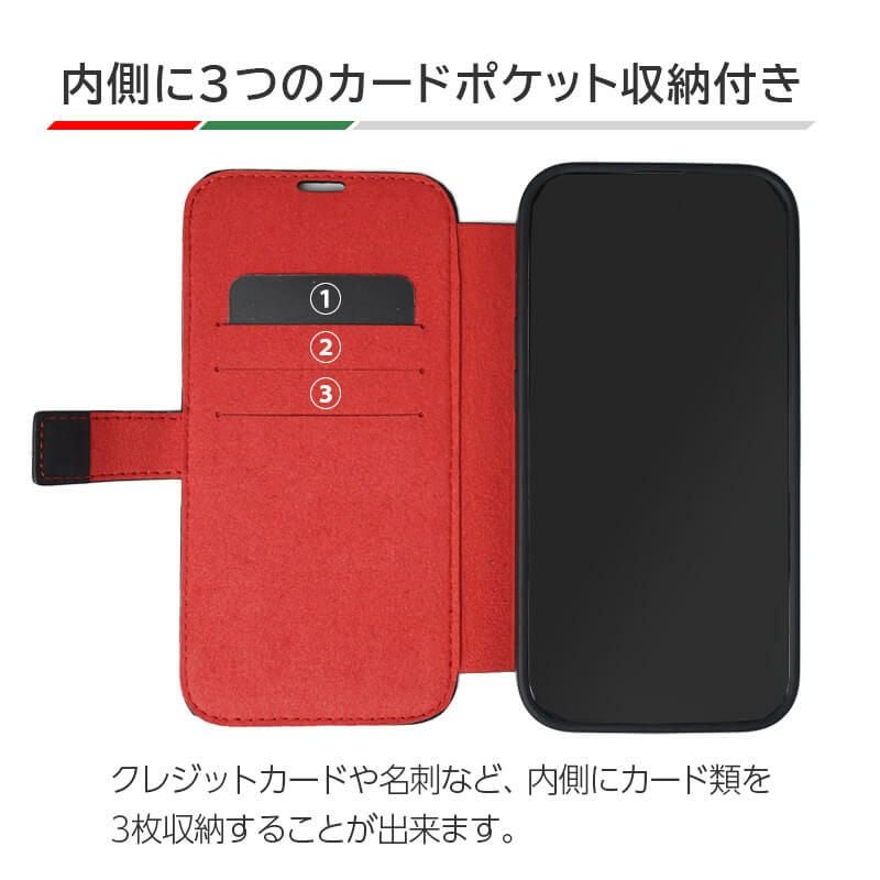 Ferrari フェラーリ 手帳型ケース 本革』 iPhone14Pro