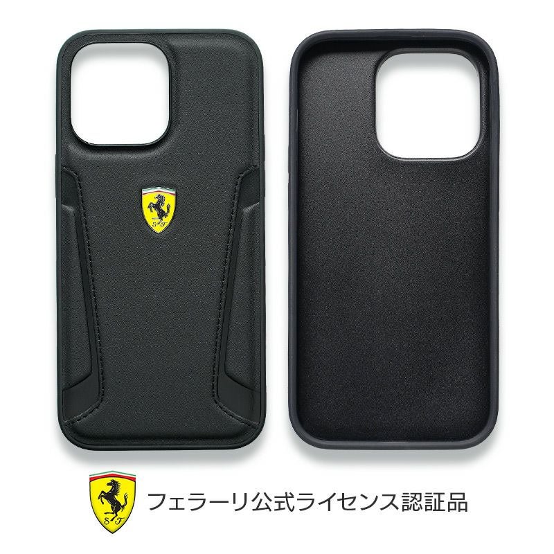 フェラーリ純正　黒 レザー マニュアルケース エンブレム付き 楽天市場】iPhone 15 Pro ケース フェラーリ iPhone15 iPhone15Pro