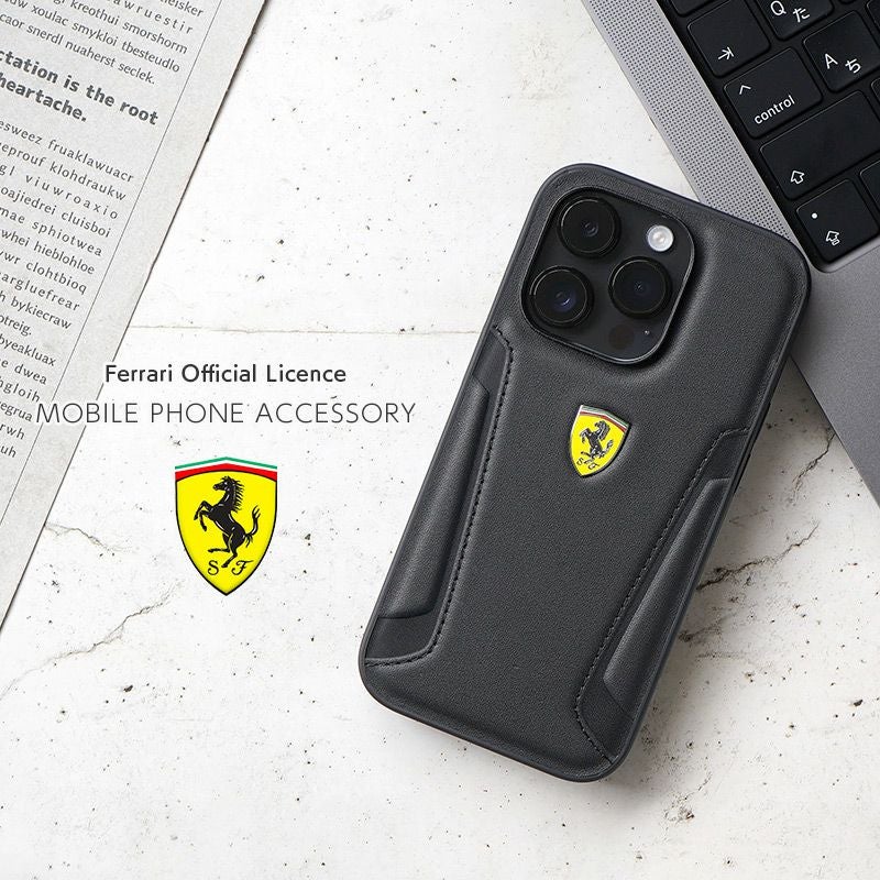 iPhone14ProMax 本革 レザーケース Ferrari フェラーリ レザーケースはこちら