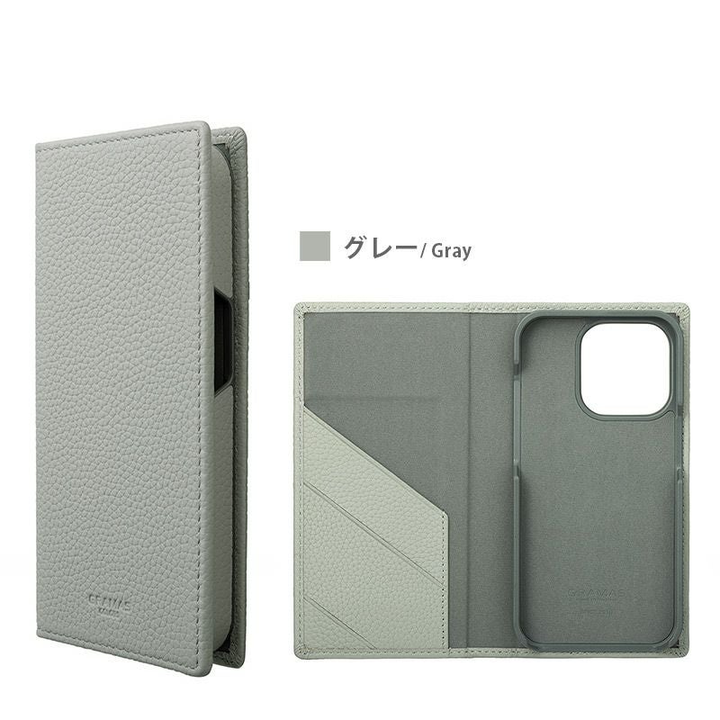 耐衝撃☆米軍MIL規格】 手帳型 シュリンクレザー GRAMAS ソフト