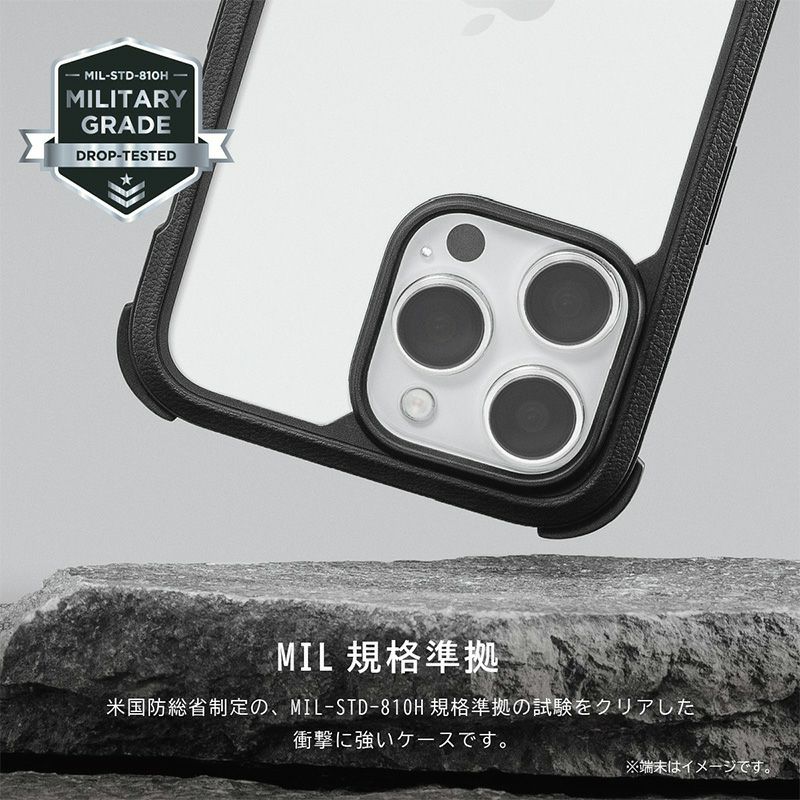 耐衝撃☆米軍MIL規格】 MagEasy Odyssey+ with long strap iPhone15Pro