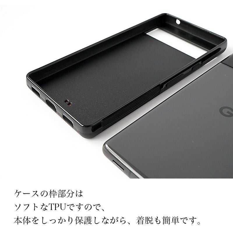 栃木レザー】Google Pixel 7Pro / 7 / 7a / 6a ケース 背面 本革