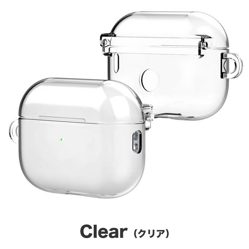 Airpods Pro 2 ケース エアポッド クリア 透明 おしゃれ シンプル エアポッズ プロ 第2世代