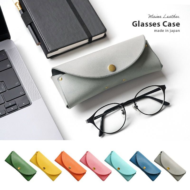 華やかなイタリアンレザーが大人かわいいメガネケース☆女性ギフトにも