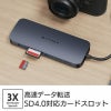 USBハブ USB タイプC type-c 4K HDMIポート usbポート USB Type-C ハブ Mac Chromebook Windows カードリーダー イーサネットケーブル